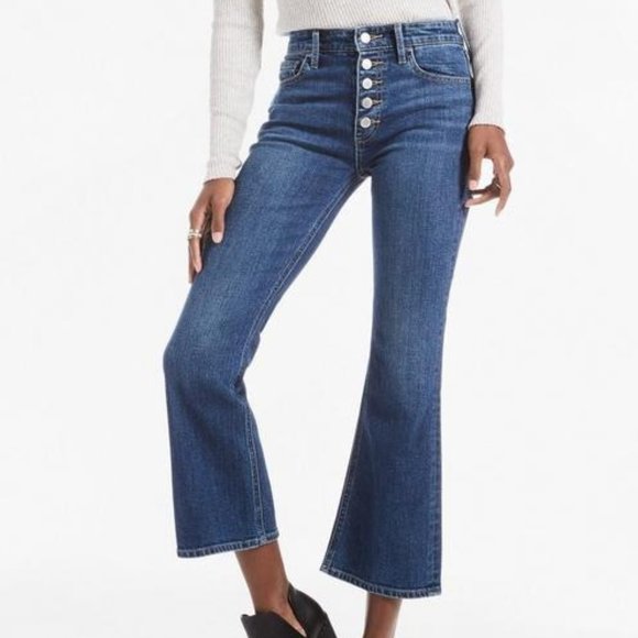 Lucky Brand Denim - NWT Lucky Brand Bridgette Crop Flare Jeans